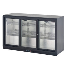 LG322S 3 Door Bar Fridge 320L (Sliding) - Image 4