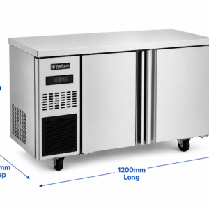 2 Door Under Bench Freezer 220L (WC1268)