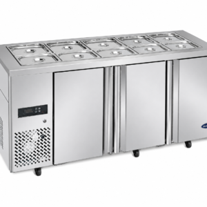 3 Door Salad Toppings Fridge 580L (SR1810) - Image 1