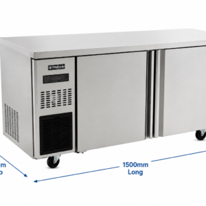 2 Door Under Bench Fridge 370L (WA1578)
