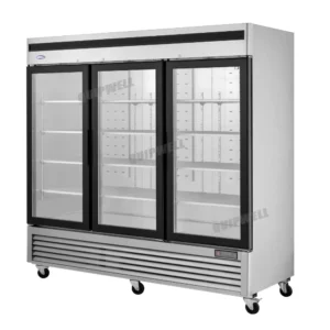 2050L 3 Door Upright Display Freezer (BGC2K) - Image 5