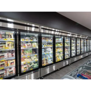 2050L 3 Door Upright Display Freezer (BGC2K) - Image 4