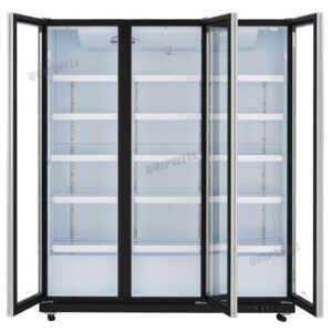 IV36 3 Door Upright Display Fridge 1200L - Image 3