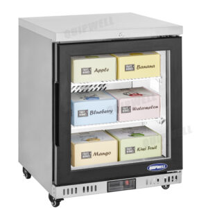 1 Door Glass Under Bench Fridge 105L (MA24G) - Image 3