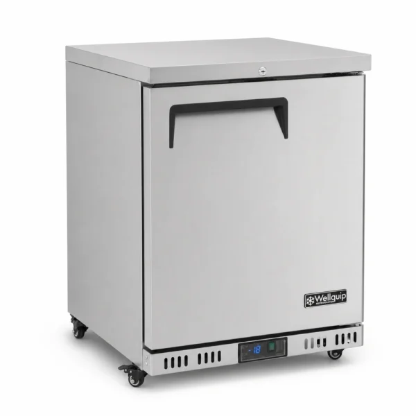 one door under bench freezer with auto defrost