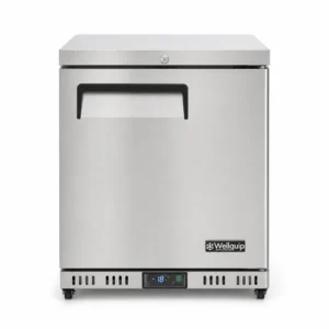 one door under bench freezer with auto defrost