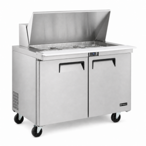 2 Door Mega Salad Prep Fridge 420L (MSA42)