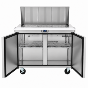 2 Door Mega Salad Prep Fridge 420L (MSA42) - Image 3