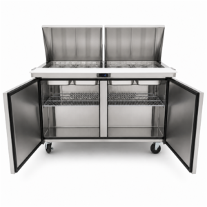 2 Door Mega Salad Prep Fridge 520L (MSA52) - Image 3