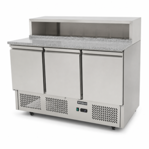 3 Door Saladette Prep Fridge 380L (S3M) - Image 4
