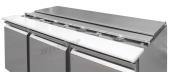 commercial saladette prep fridge for pizzerias, cafés, and restaurants