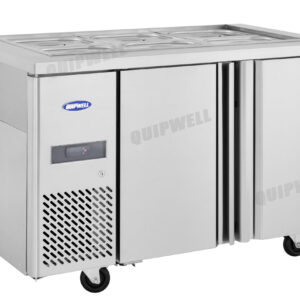 2 Door Salad Toppings Fridge 340L (SR126) - Image 5