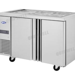 2 Door Salad Toppings Fridge 340L (SR126) - Image 4