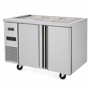 2 Door Salad Toppings Fridge 340L (SR126) - Image 4