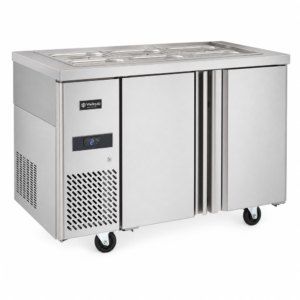 2 Door Salad Toppings Fridge 340L (SR126)