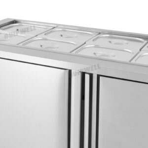 2 Door Salad Toppings Fridge 460L (SR158) - Image 3