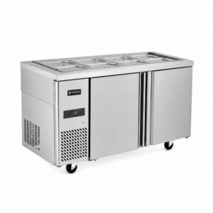 2 Door Salad Toppings Fridge 460L (SR158)