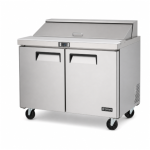 2 Door Salad Prep Fridge 340L (SSA34) - Image 4