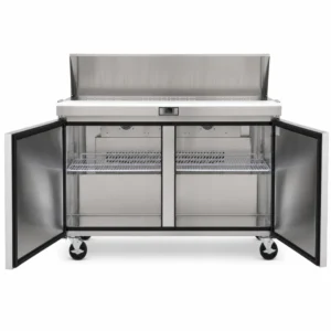 2 Door Salad Prep Fridge 510L (SSA51) - Image 3