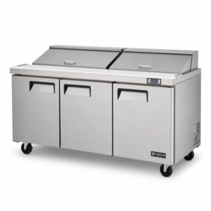 3 Door Salad Prep Fridge 540L (SSA54) - Image 4