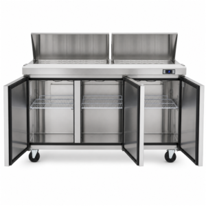 3 Door Salad Prep Fridge 540L (SSA54) - Image 3