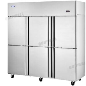 TBSA15 6 Split Door Upright Storage Fridge 1400L - Image 5