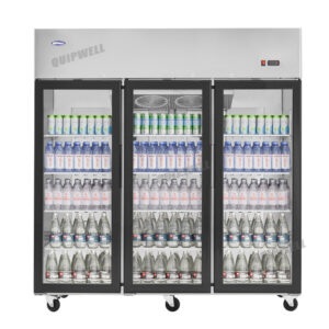 TGA15B 3 Door Upright Display Fridge 1400L - Image 4
