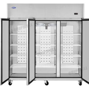 TSA15 3 Door Upright Storage Fridge 1400L - Image 3