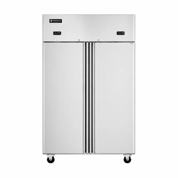 TSC1A1_1 Combined upright fridge & freezer with 850L capacity, fan-forced cooling and all-in-one storage