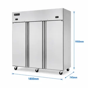 1325L Upright Combo 2 Freezer 1 Fridge (TSC2A1) - Image 4