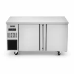370L commercial kitchen under bench freezer front view