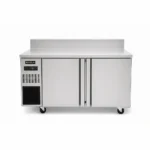 370L commercial kitchen freezer with splashback worktop