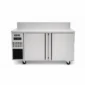 370L commercial kitchen freezer with splashback worktop