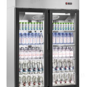 TGA13B 2 Door Upright Display Fridge 1300L - Image 3