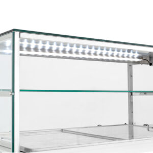 2 Door Glass Mega Salad Prep Fridge 420L (MS42G) - Image 6
