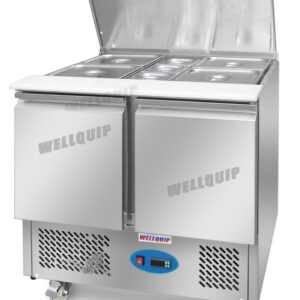 2 Door Saladette Prep Fridge 260L (S2SL) - Image 1