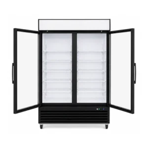 1360L 2 Door Upright Display Freezer (LC82) - Image 4