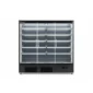 3 door commercial merchandising fridge with Low-E glass