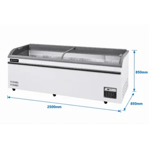 1000L Auto Defrost Glass Display Chest Freezer (SN1000) - Image 4