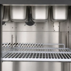 340L 2 Door Salad Prep Display Fridge (SS34G) - Image 6