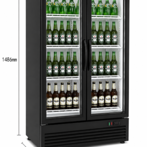 2 Door Half Height Display Fridge (LG300A) - Image 5