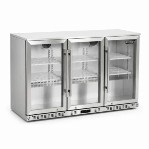 Premium stainless steel commercial bar fridge for bars and restaurants