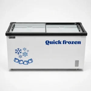 Wellquip CF167BS island freezer front view