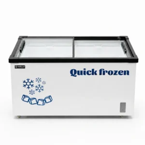 560L tuckerbox freezer with adjustable storage sections