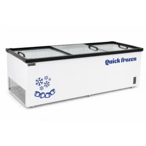 1300L tuckerbox freezer with adjustable storage sections