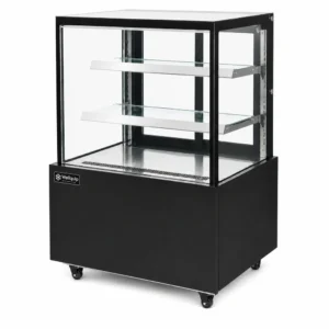 3-tier cake showcase fridge with LED lighting