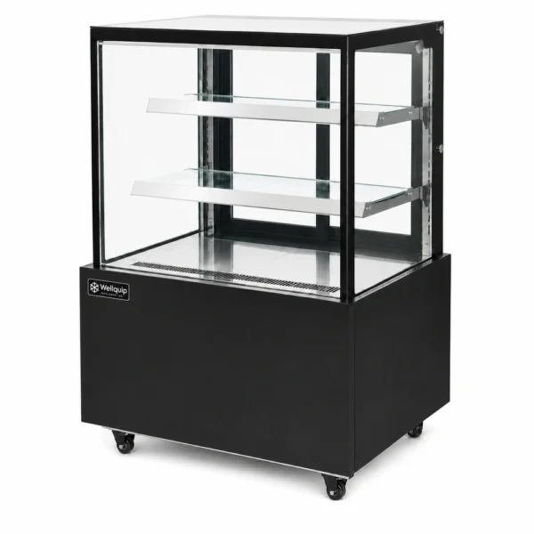 3-tier cake showcase fridge with LED lighting