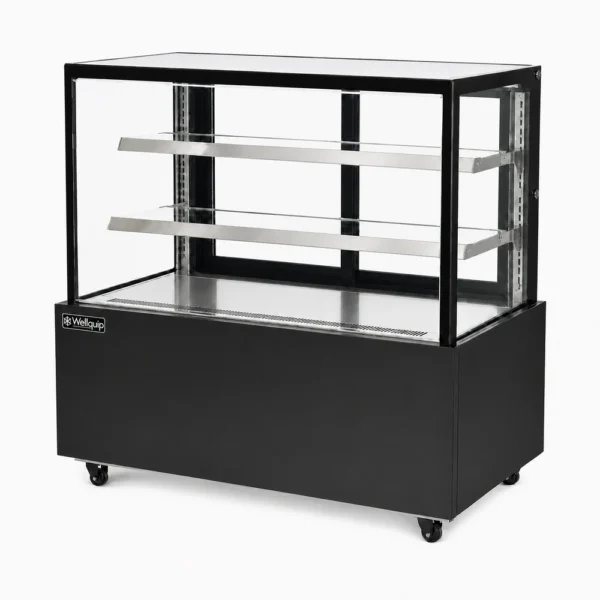 3-tier cake showcase fridge with LED lighting