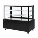3-tier cake showcase fridge with LED lighting