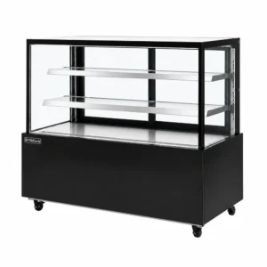 3-tier cake showcase fridge with LED lighting